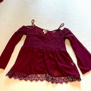 Women’s transparent blouse